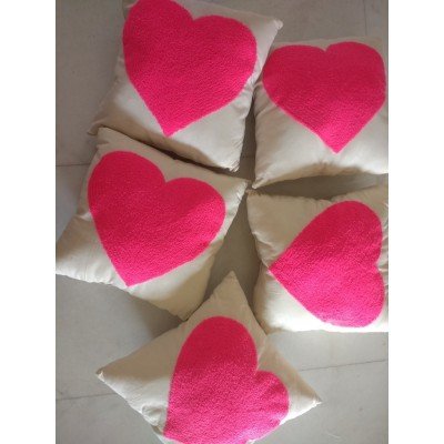Pink Heart Cushion Pink Heart Cushion