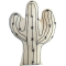 Black Cactus Shape Cushion