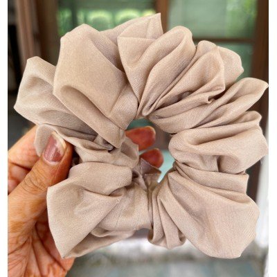 Blush rose pink Scrunchie 