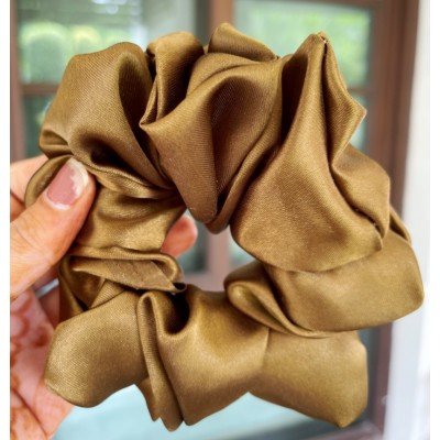 Copper brown Scrunchie 