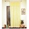 Helix Yellow Embroidered Curtain