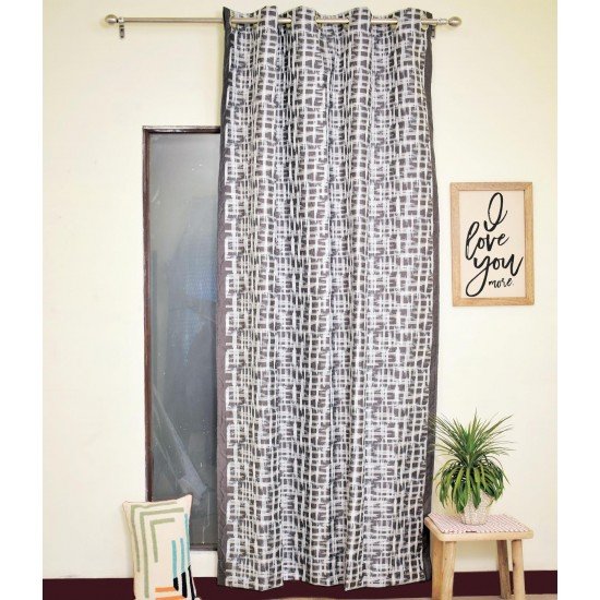 Laine checkered Curtain