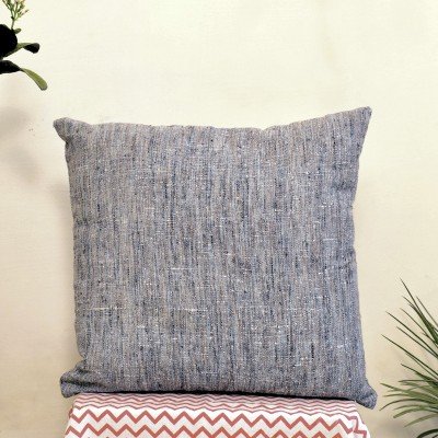 Sapphire Slub Cushion Sapphire Slub Cushion