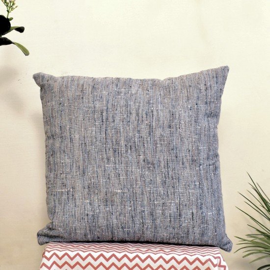 Sapphire Slub Cushion Sapphire Slub Cushion