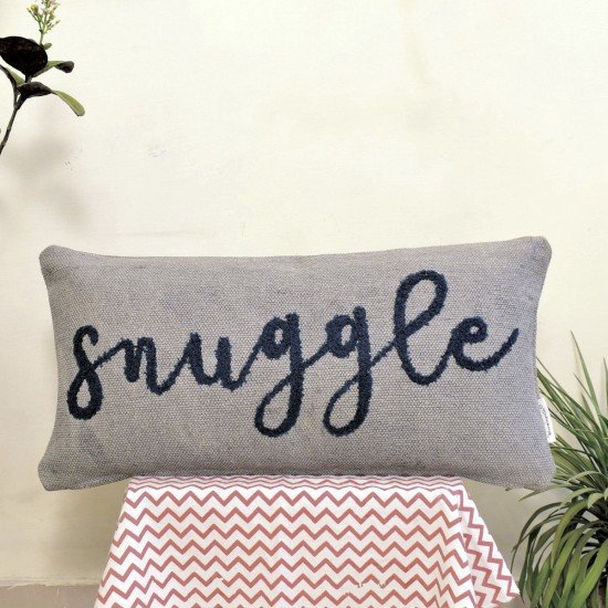 Snuggle Embroidered Cushion