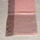 Pink With Brown Border Cashmere Stole Pink With Brown Border Cashmere Stole