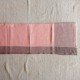 Pink With Brown Border Cashmere Stole Pink With Brown Border Cashmere Stole