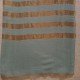 Blue With thick Golden Zari Stripes Cashmere Stole Blue With thick Golden Zari Stripes Cashmere Stole