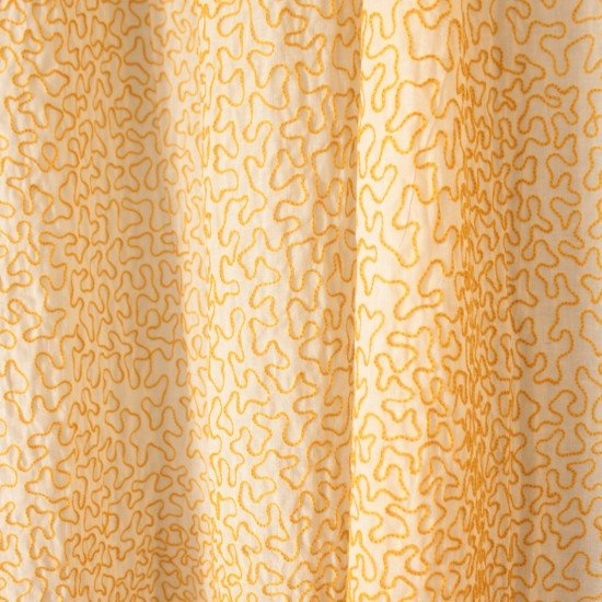 Random Abstract Embroidered Curtain Random Abstract Embroidered Curtain