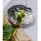 Montserrat leaf Metal Platter
