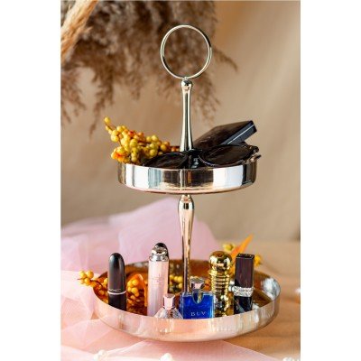 Two Tier Metal Cake Stand Two Tier Metal Cake Stand
