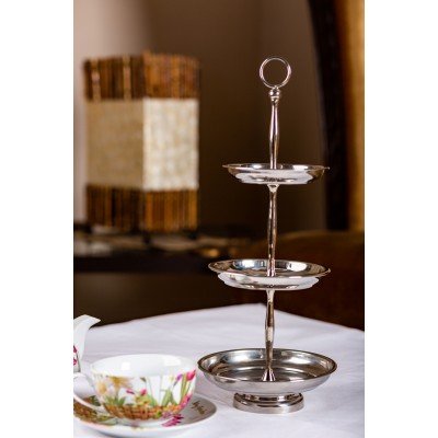 Three Tier Metal Cake Stand Three Tier Metal Cake Stand