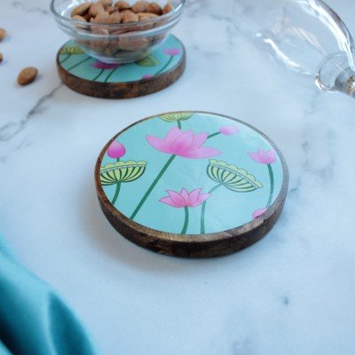 Lotus Wood Coaster Lotus Wood Coaster