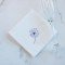 Embroidered dandelion Napkins Purple  (set of 6)