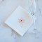Embroidered dandelion Napkins Orange  (set of 6)
