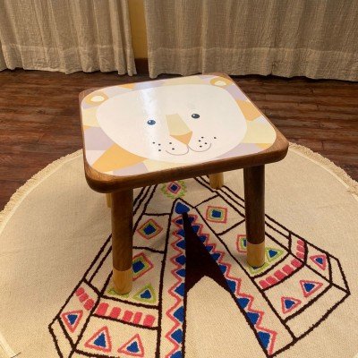 Lion Kids Stool Lion Kids Stool