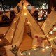 Palm Tree Teepee Tent