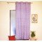 Lilac Ikat Handloom Curtain